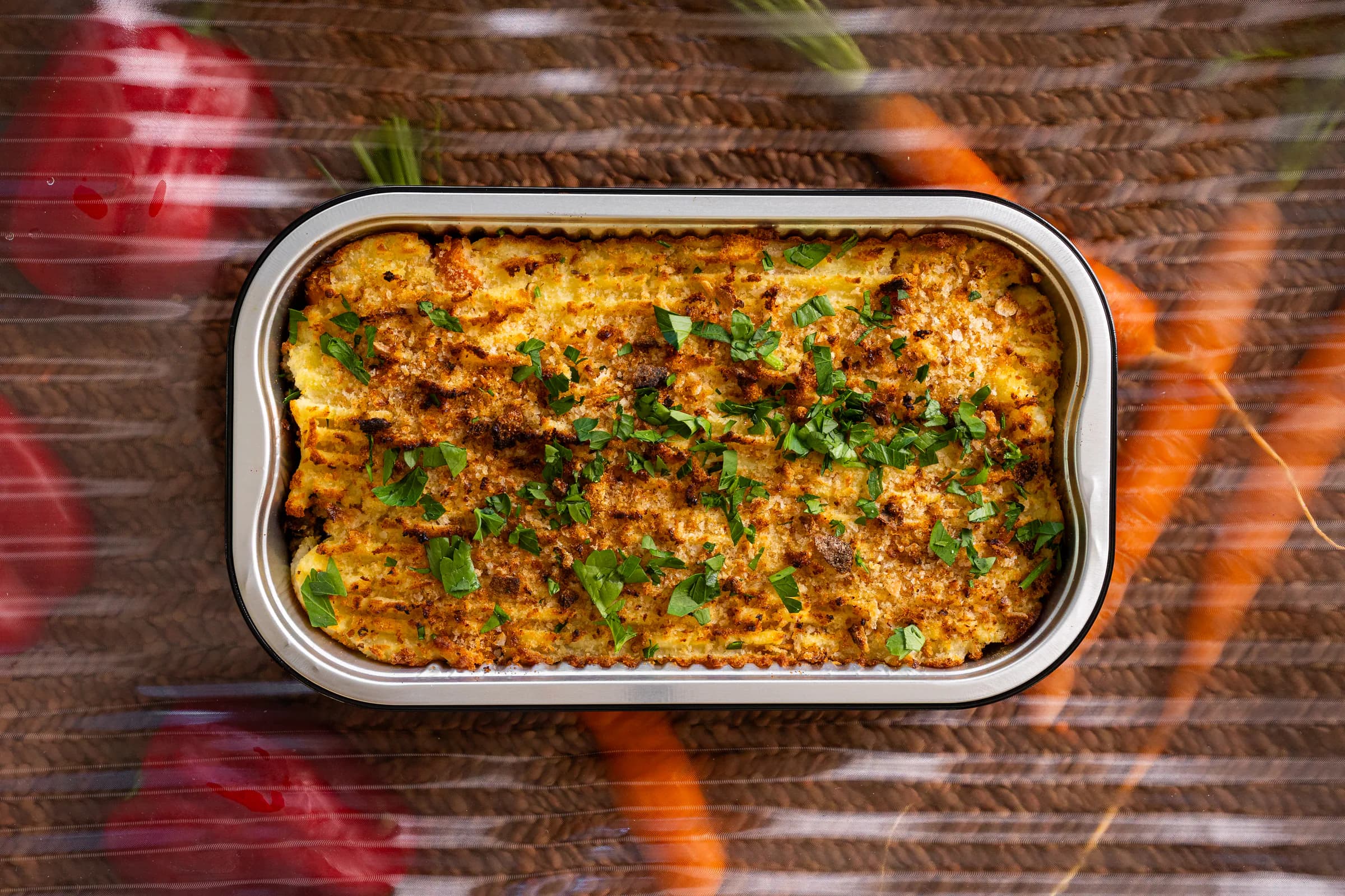 Hachis parmentier végétarien
